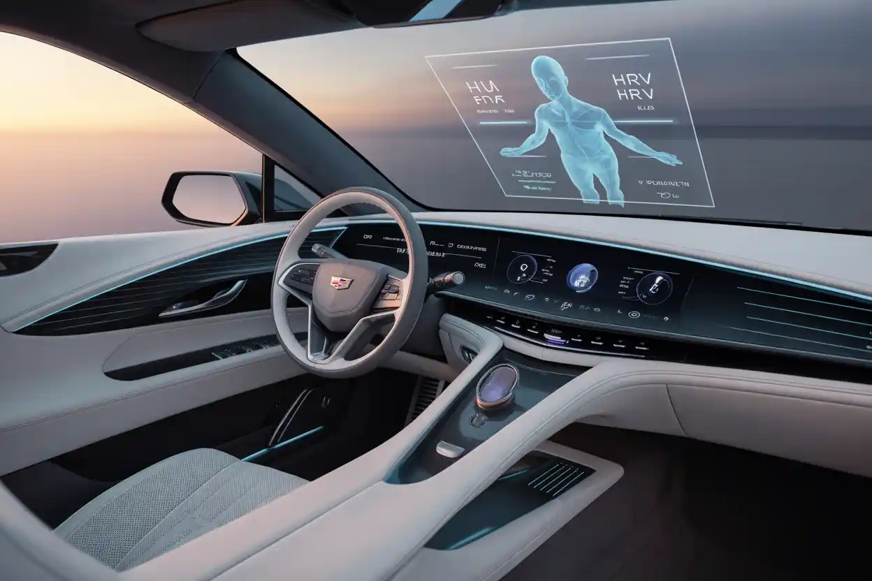 Futuristic Bio-Metric Car Interior