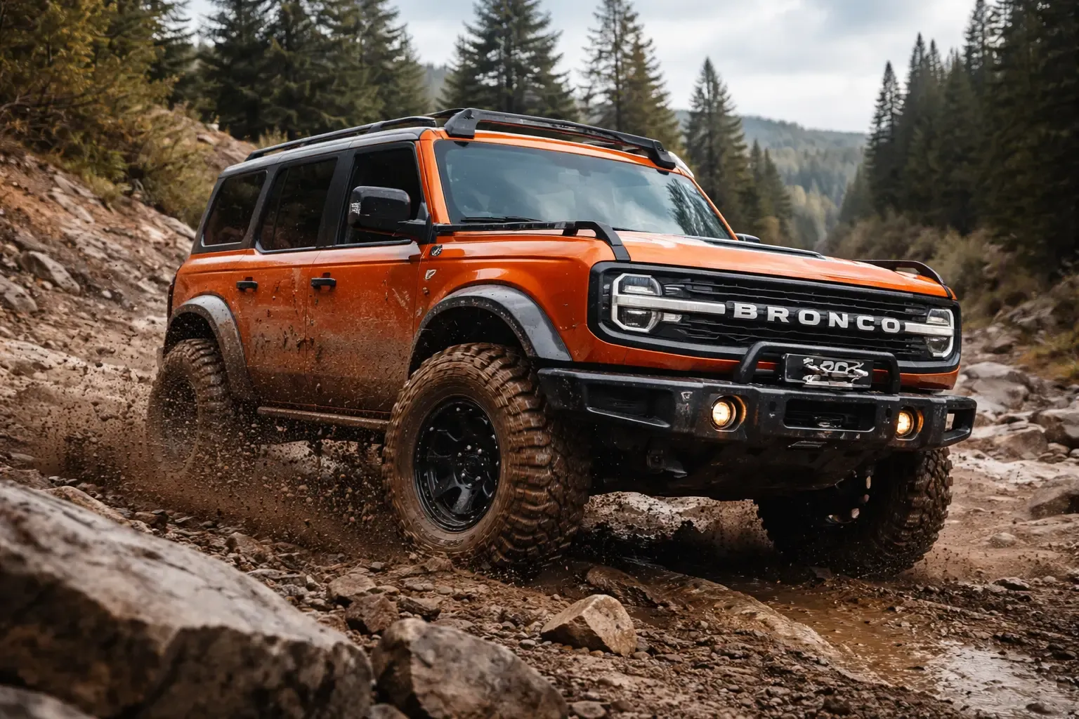 2026 Ford Bronco extreme off-road testing