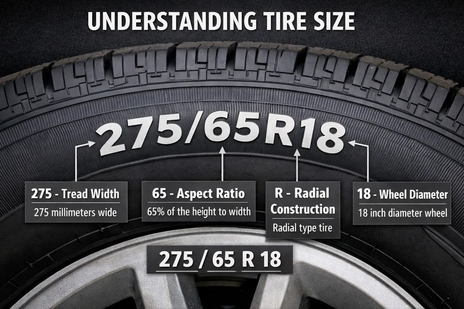 Tire Sidewall Size Diagram